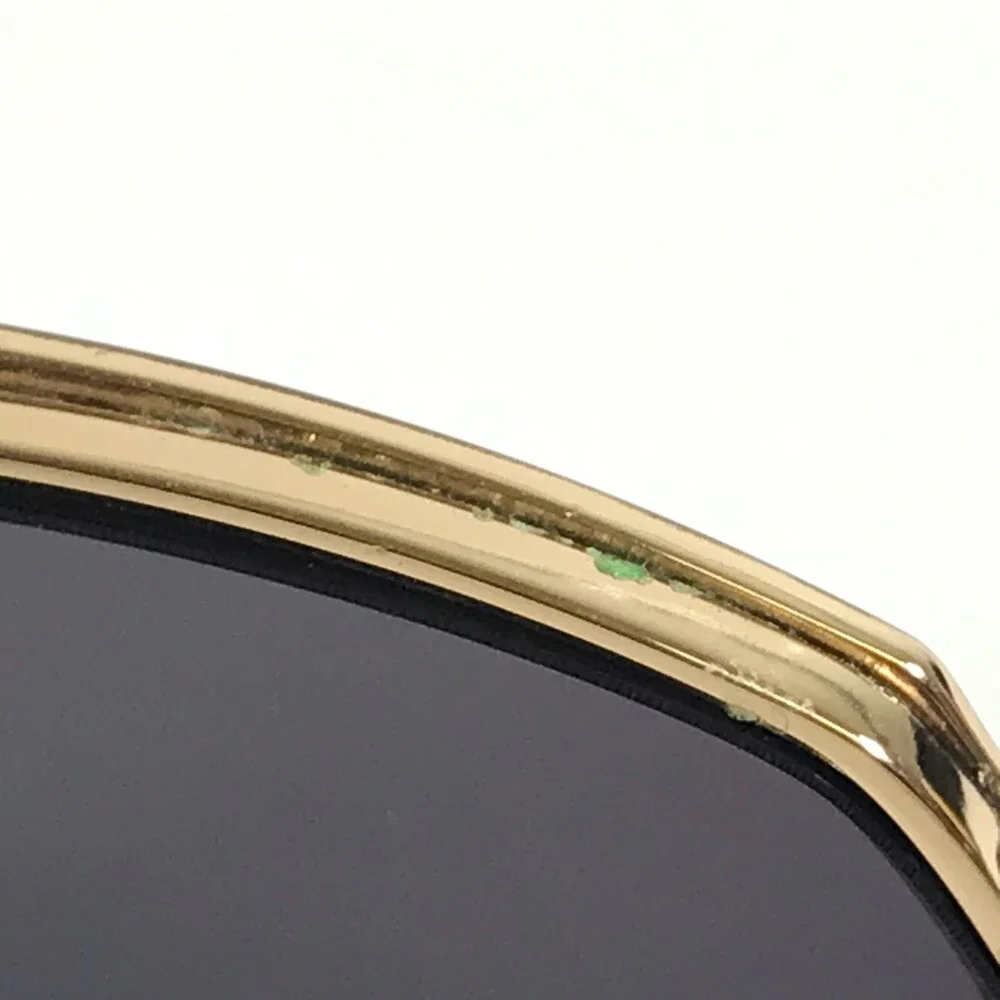 Cazal Sunglasses MOD.9053 COL.001 Black Gold Frames w/ Dark Gray Lenses